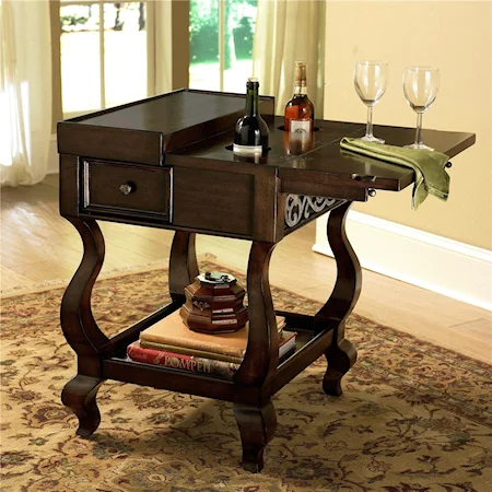 Havana Wine Accent Table